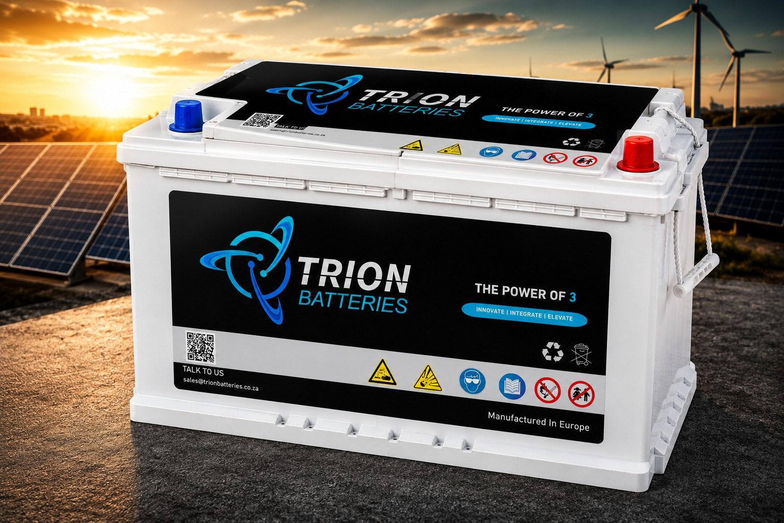 Trion Lithium industrial and solar LiFePO₄ battery module