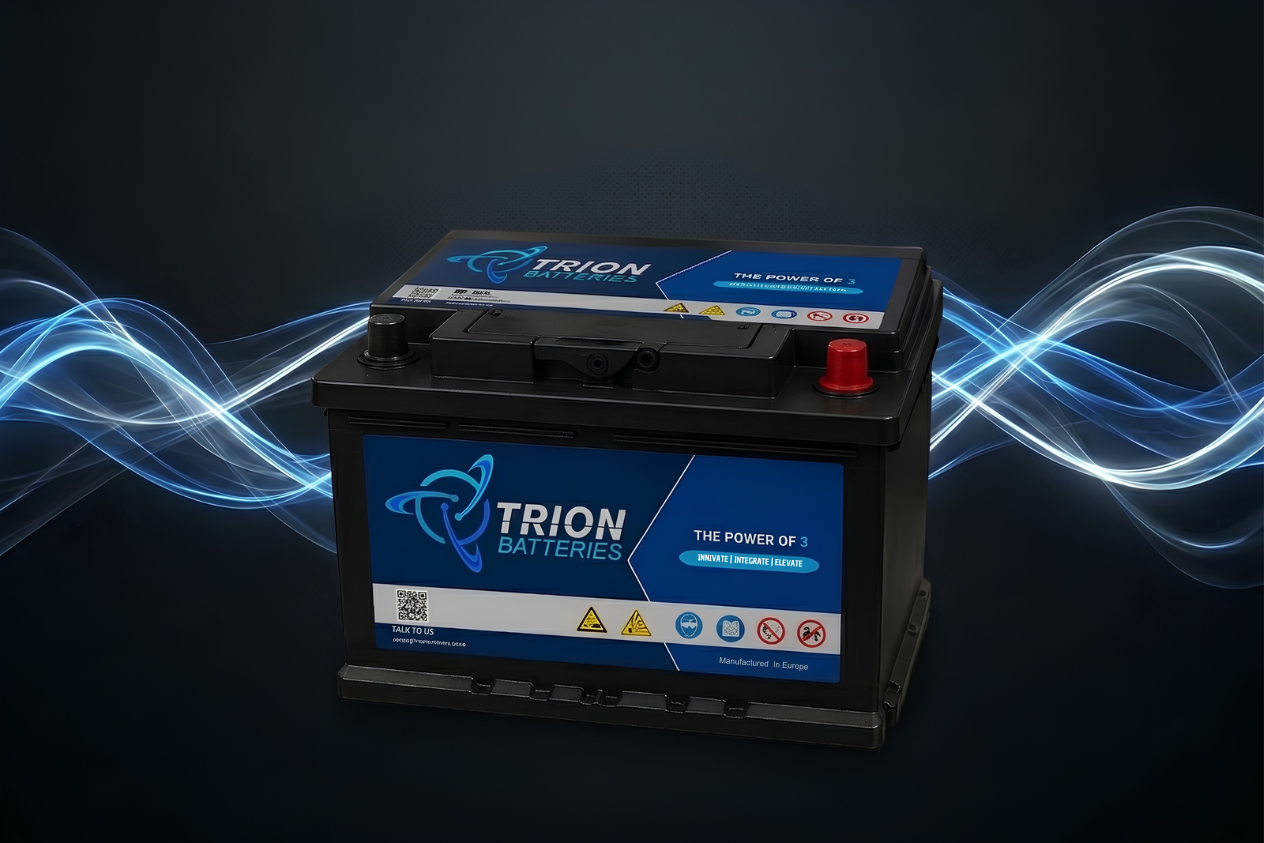 Trion high-performance battery with energy flow graphics