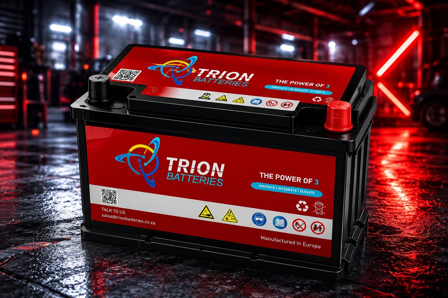 Trion Group 31 commercial heavy-duty battery for trucks and machinery