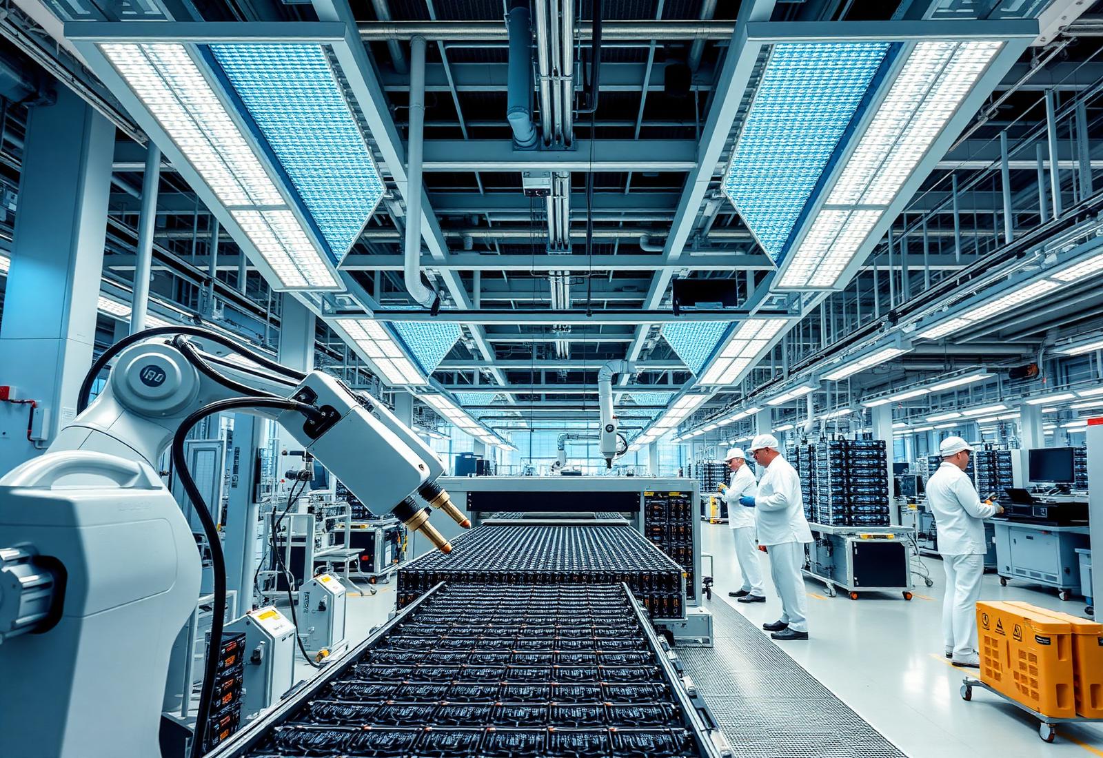 European battery engineering facility